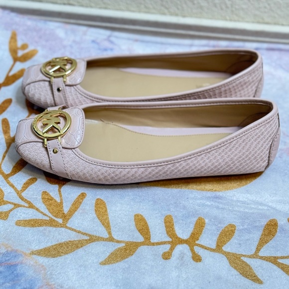Michael Kors Shoes - Michael Kors Pink Designer Flats